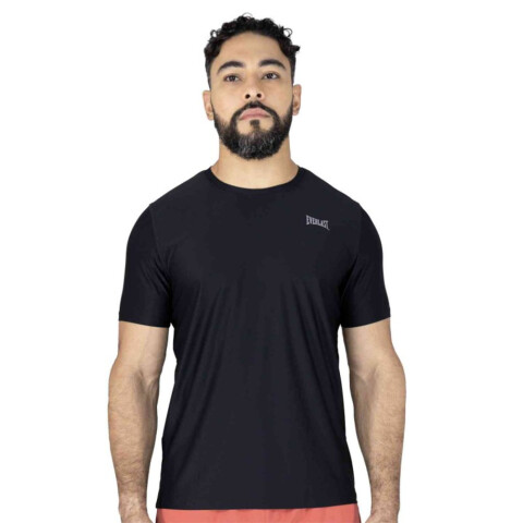 TSHIRT MEN POLY/ELAST EVERLAST MATCH GN M6 BLACK