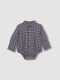 Camisa Body Cuello Bebe Petroleo