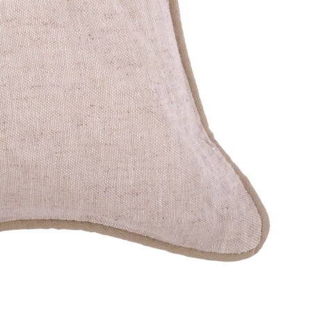 FUNDA DE ALMOHADÓN LINO-Y-ALGODON NATURAL-BEIGE CLAYTON BEIGE
