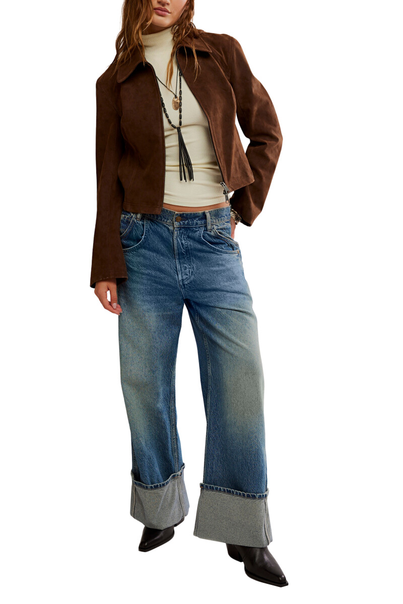 CHAQUETA VINTAGE Marron