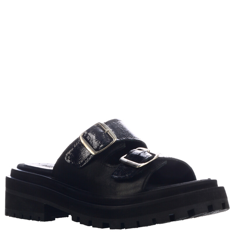 Sandalias de Mujer Miss Carol NANCY de cuero descalza Negro