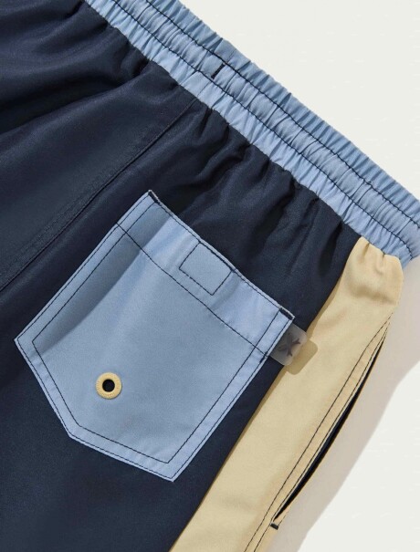 SHORT DE BAÑO INFANTIL AZUL