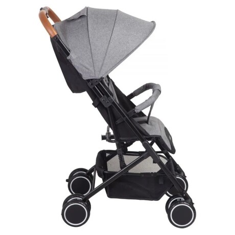 Coche de bebé Bebesit Sprint plegable ultra compacto Gris