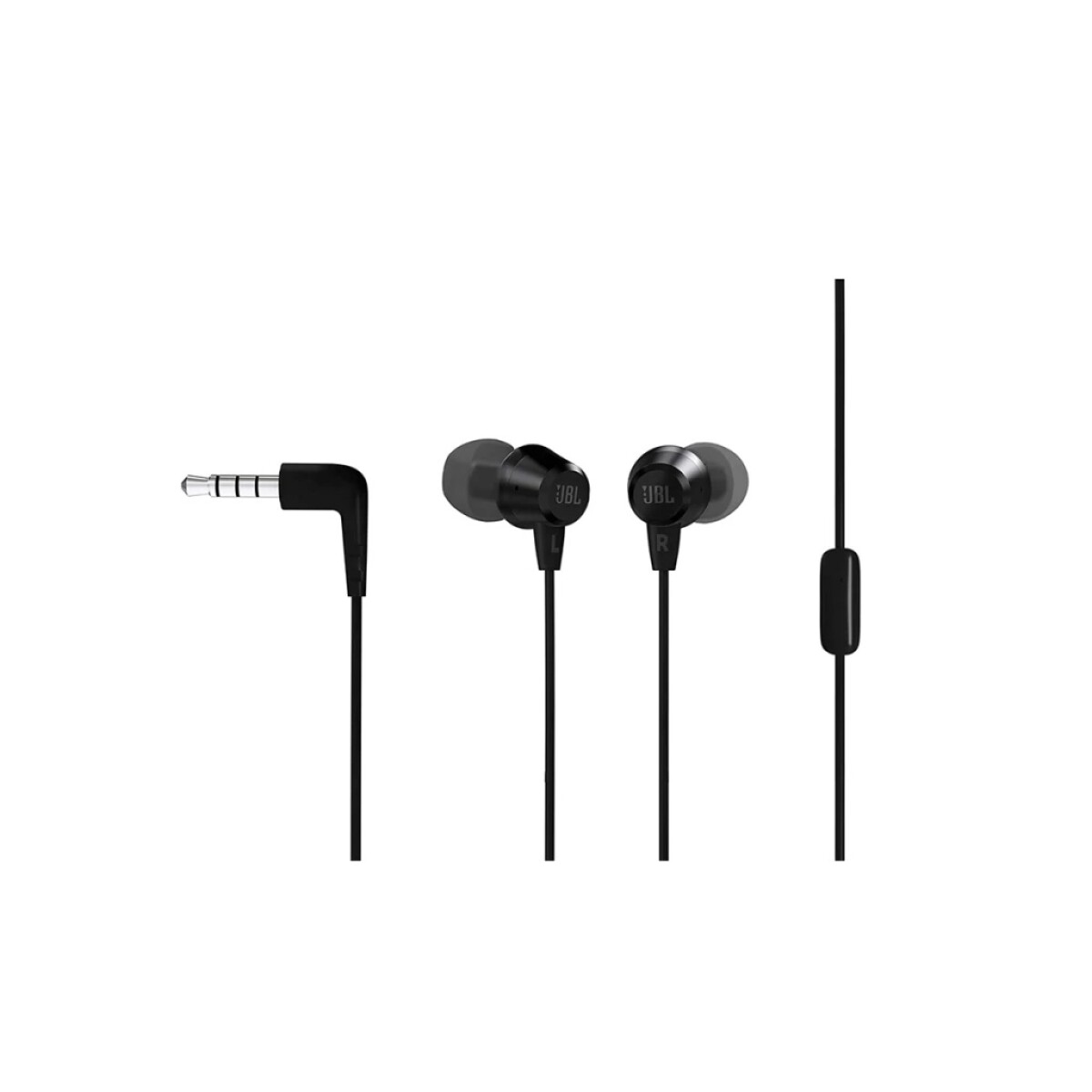 Auriculares IN EAR JBL C50HI BLACK / WHITE 
