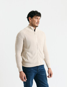 470658 CARDIGAN HARRY Beige