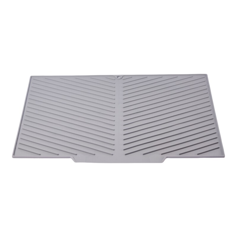 Alfombrilla Silicona Escurridor Vajilla Gris