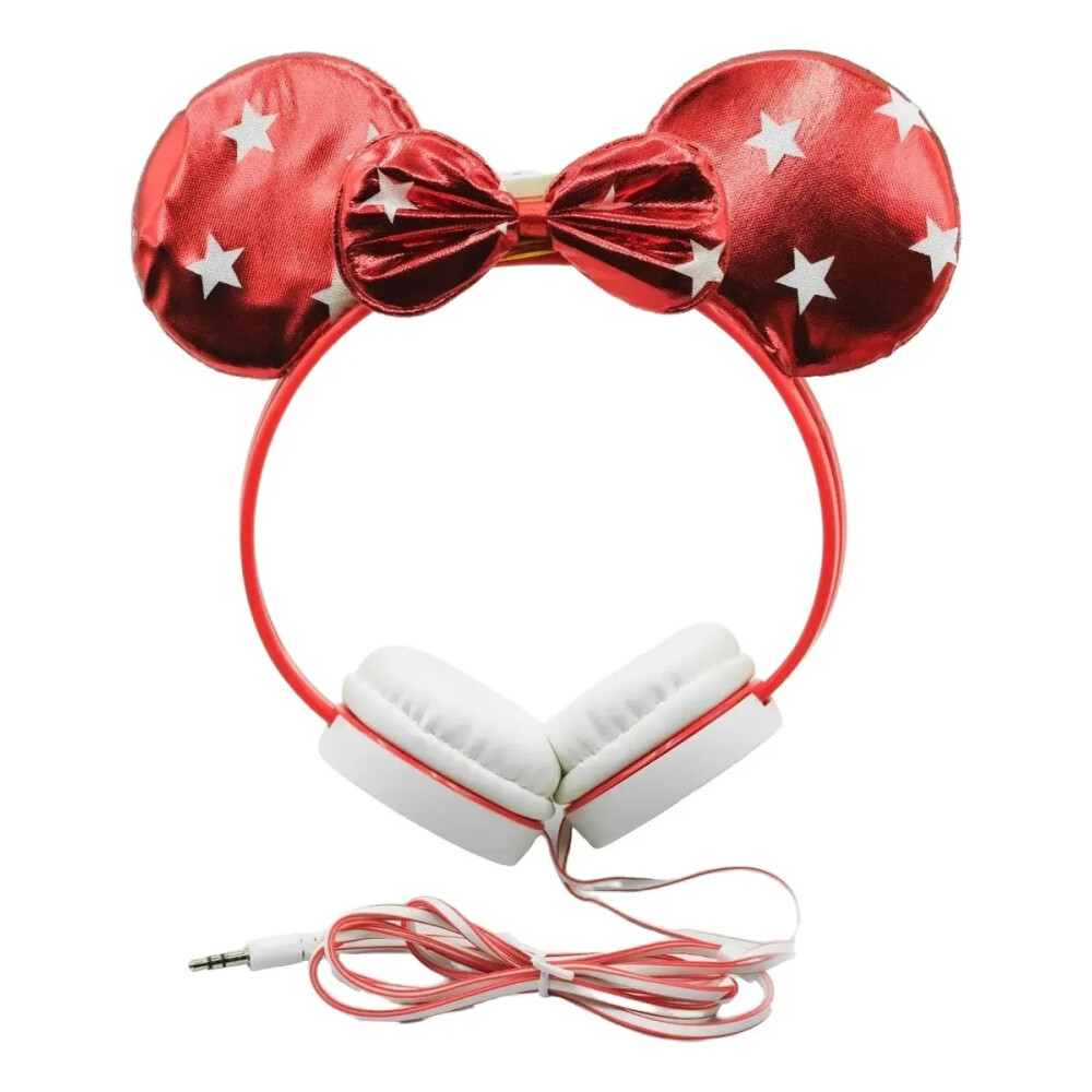 Auriculares Infantiles Cableados con Orejas y Moño Auriculares Infantiles Cableados con Orejas y Moño