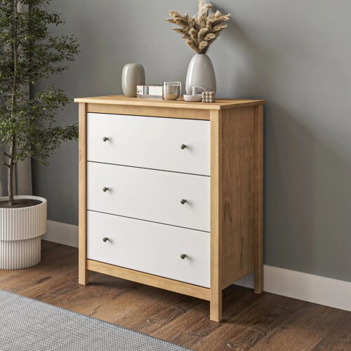Cómoda 3 Cajones - Mari Blanco