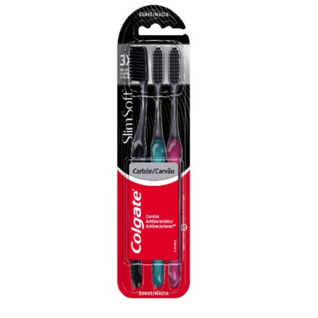 Cepillo De Dientes Colgate Slim Soft 3 U Cepillo De Dientes Colgate Slim Soft 3 U