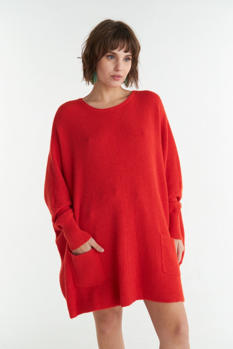 Sweater Tropea - Ultra Rojo 