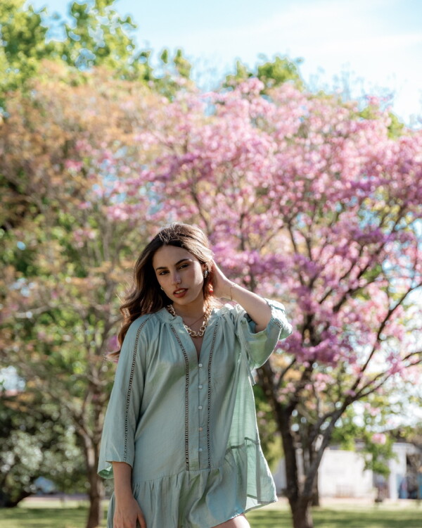 Vestido Emilia verde