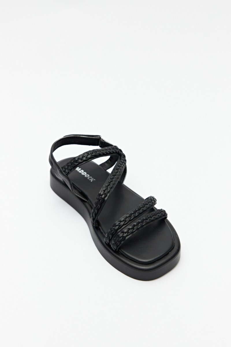 SANDALIA TIBI Negro