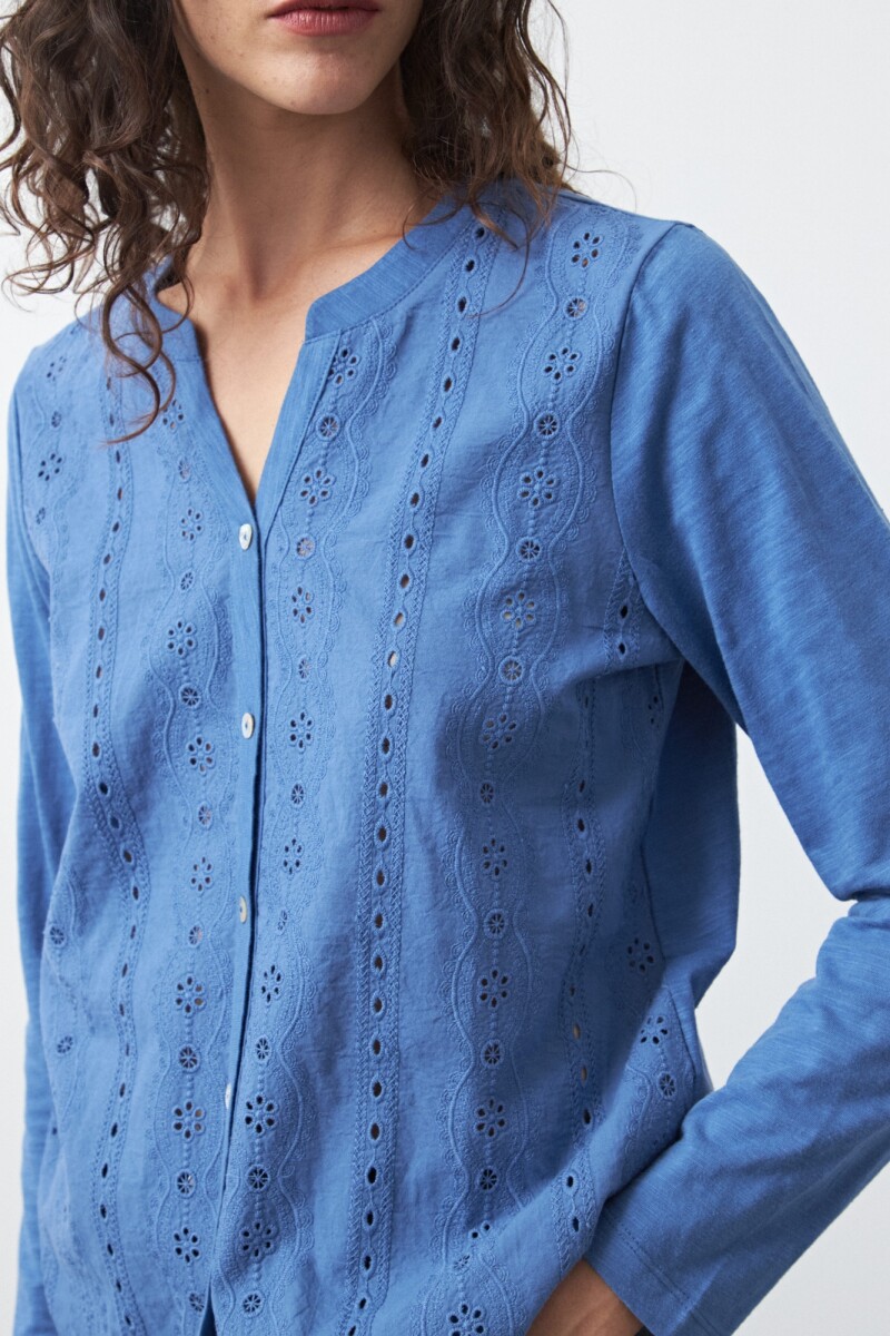 CAMISA AMELIE Azul Oscuro