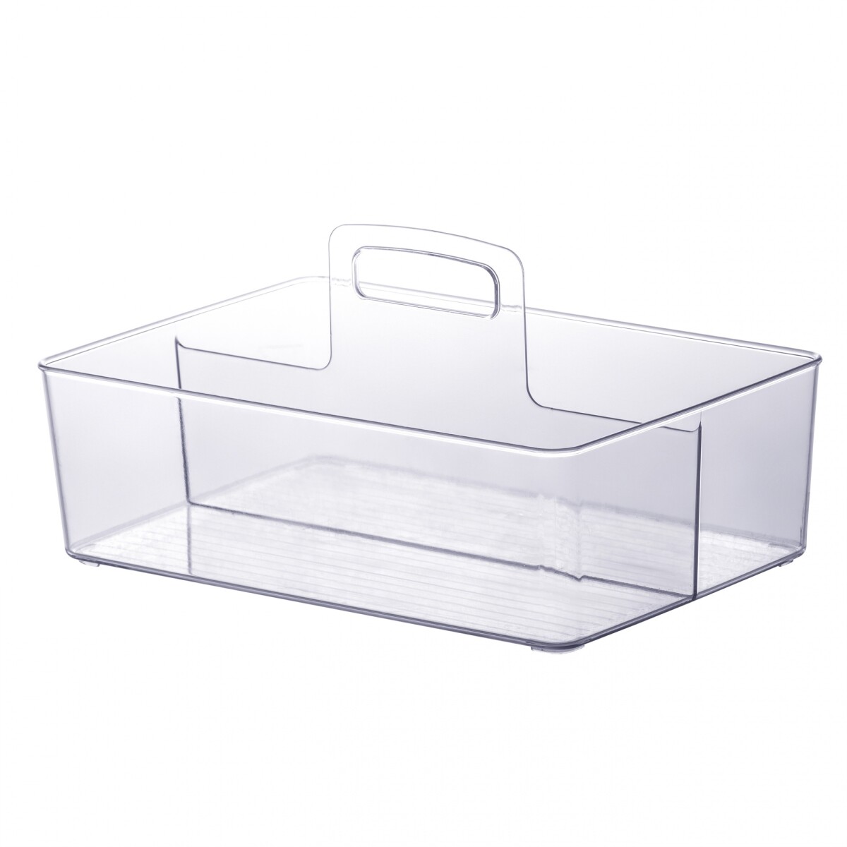 Caja Organizadora Acrílico Multiuso Con Asa Medidas 33x22x18 