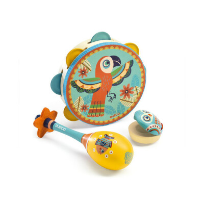 Set de Instrumentos Musicales Animambo Djeco Set de Instrumentos Musicales Animambo Djeco