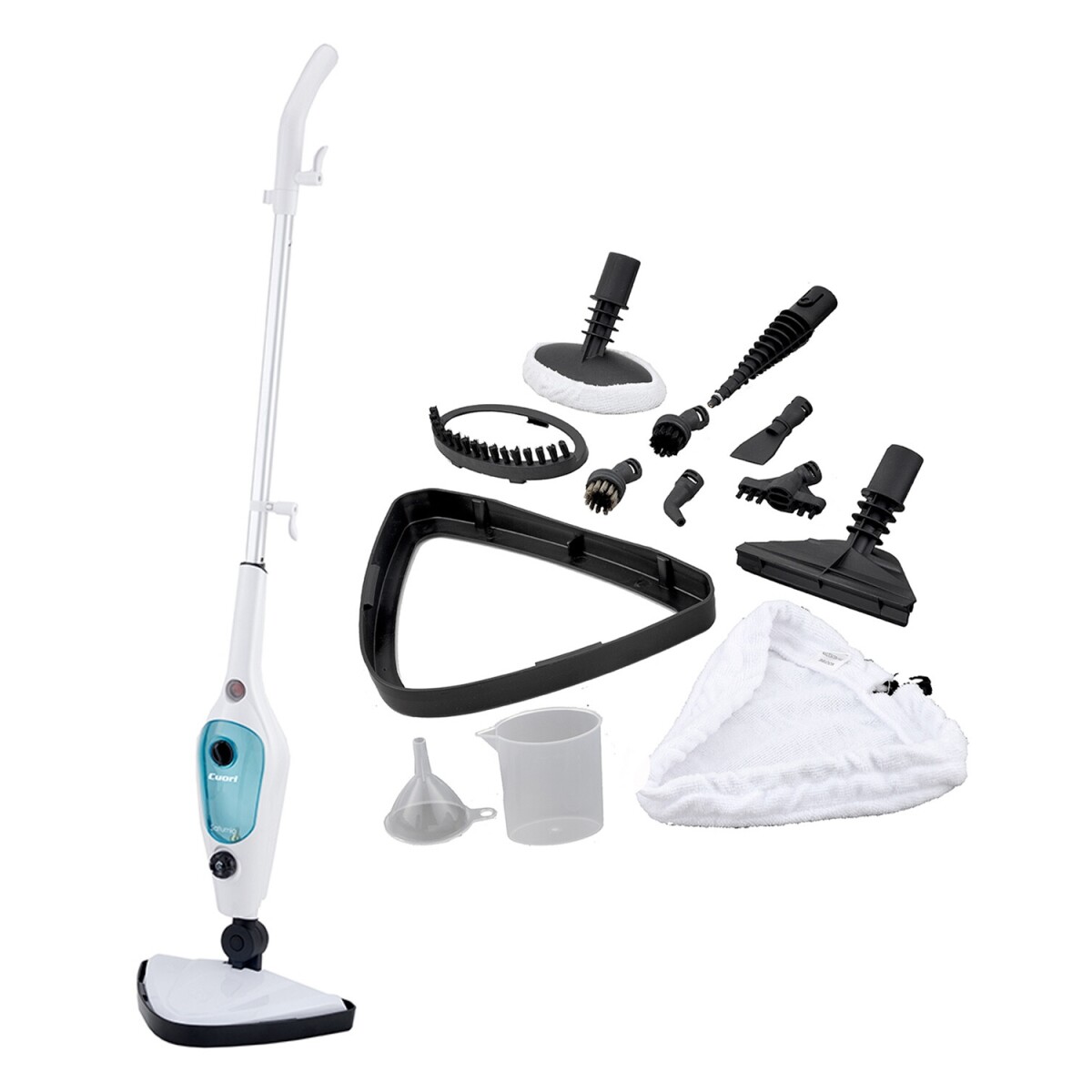 Mopa Limpiador a Vapor Cuori Saturnia con Accesorios 1500W 400ml 
