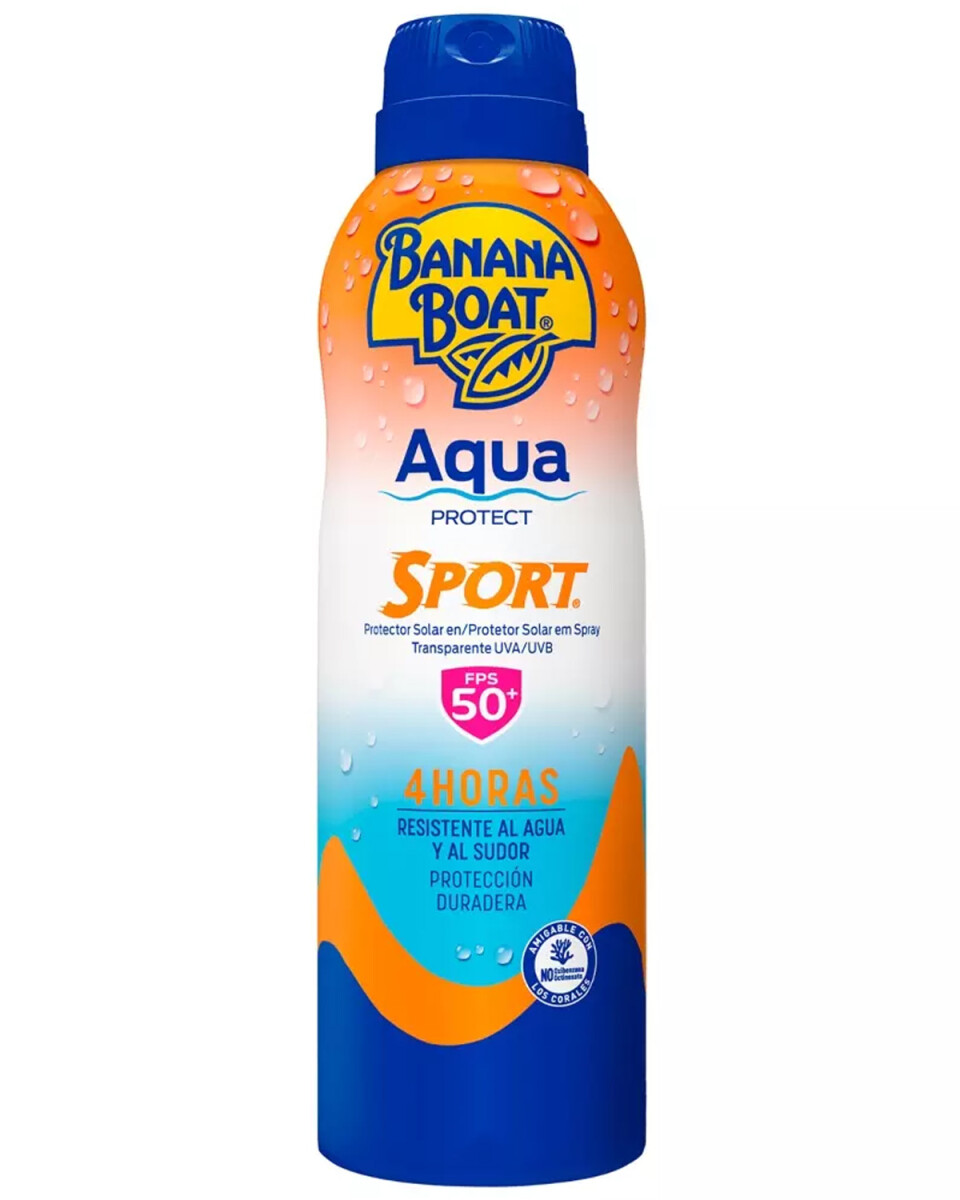 Protector solar en spray Banana Boat Aqua Protect Sport SPF 50 con AvoTriplex 220ml 
