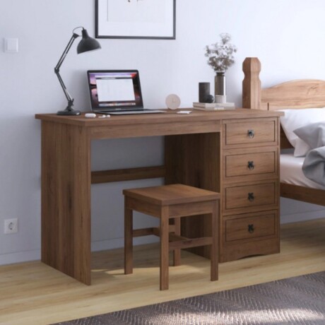 ESCRITORIO 4 CAJONES NOGAL ESCRITORIO 4 CAJONES NOGAL