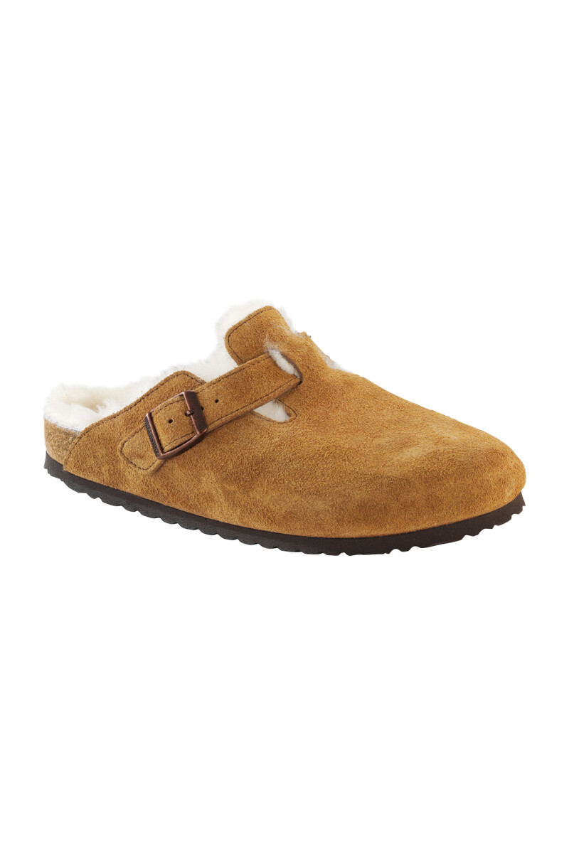 Zueco Boston Shearling Leve - Regular Shearling Mink