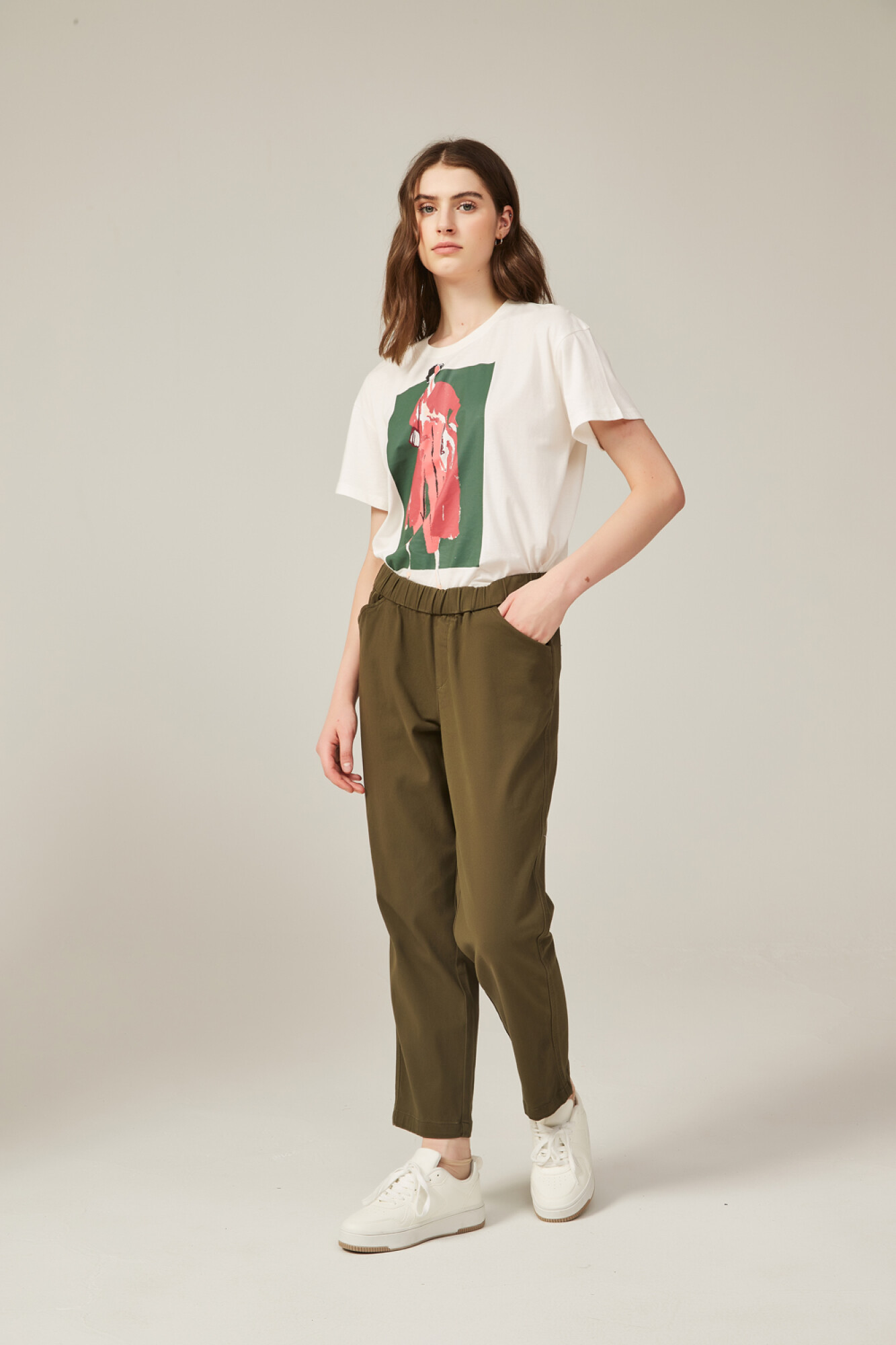 Pantalon Bekwai - Verde Militar — Indian