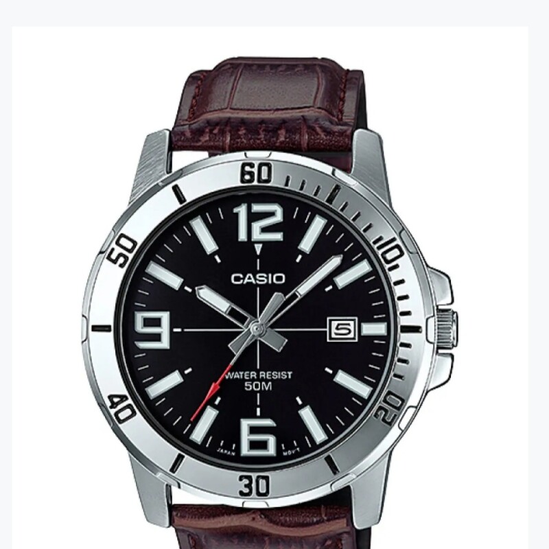 Reloj CASIO correa cuero marrón Reloj CASIO correa cuero marrón