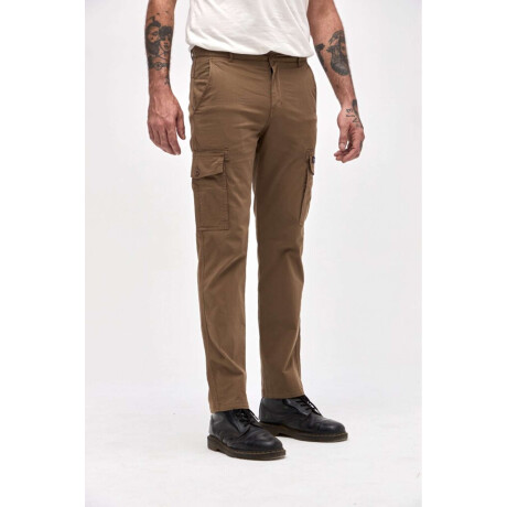 Pantalon cargo Roque I26 Marron