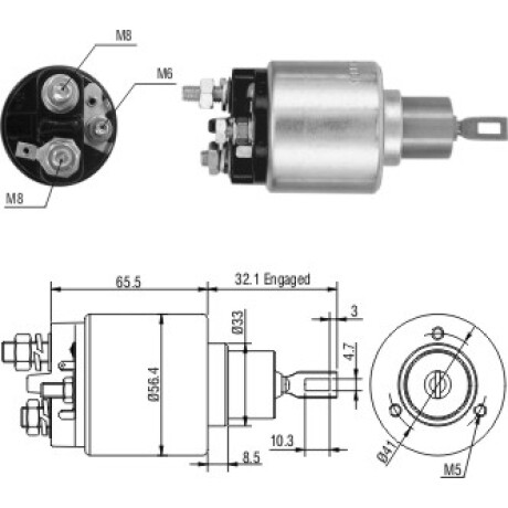 AUTOMATICO DE ARRANQUE FORD ESCORT FIESTA MONDEO BOSCH 12V ZM AUTOMATICO DE ARRANQUE FORD ESCORT FIESTA MONDEO BOSCH 12V ZM