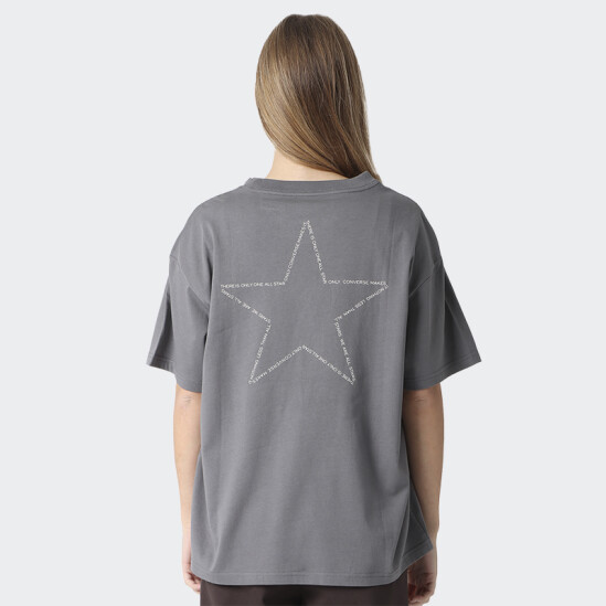 Remera Converse High Top Gris