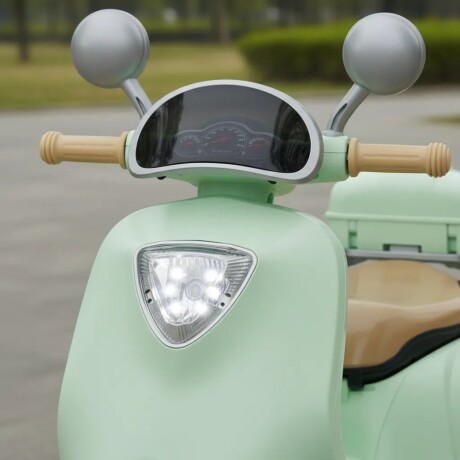 Moto Scooter a Batería Lumax Infantil Scooby Verde