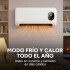 Calefactor Caloventilador Pared Secarropas 2000w C/ Control Blanco