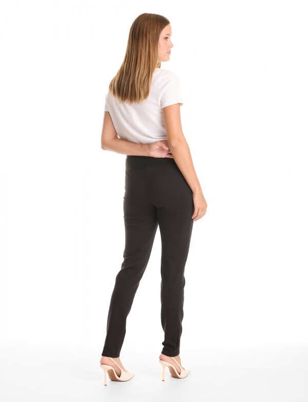Legging Det Frunce NEGRO