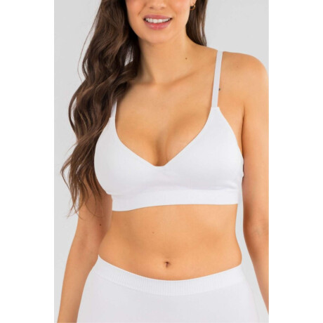 Soutien triangulo chicory Blanco