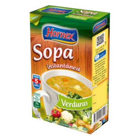 SOPA HORNEX 5U X 15G VERDURAS SOPA HORNEX 5U X 15G VERDURAS