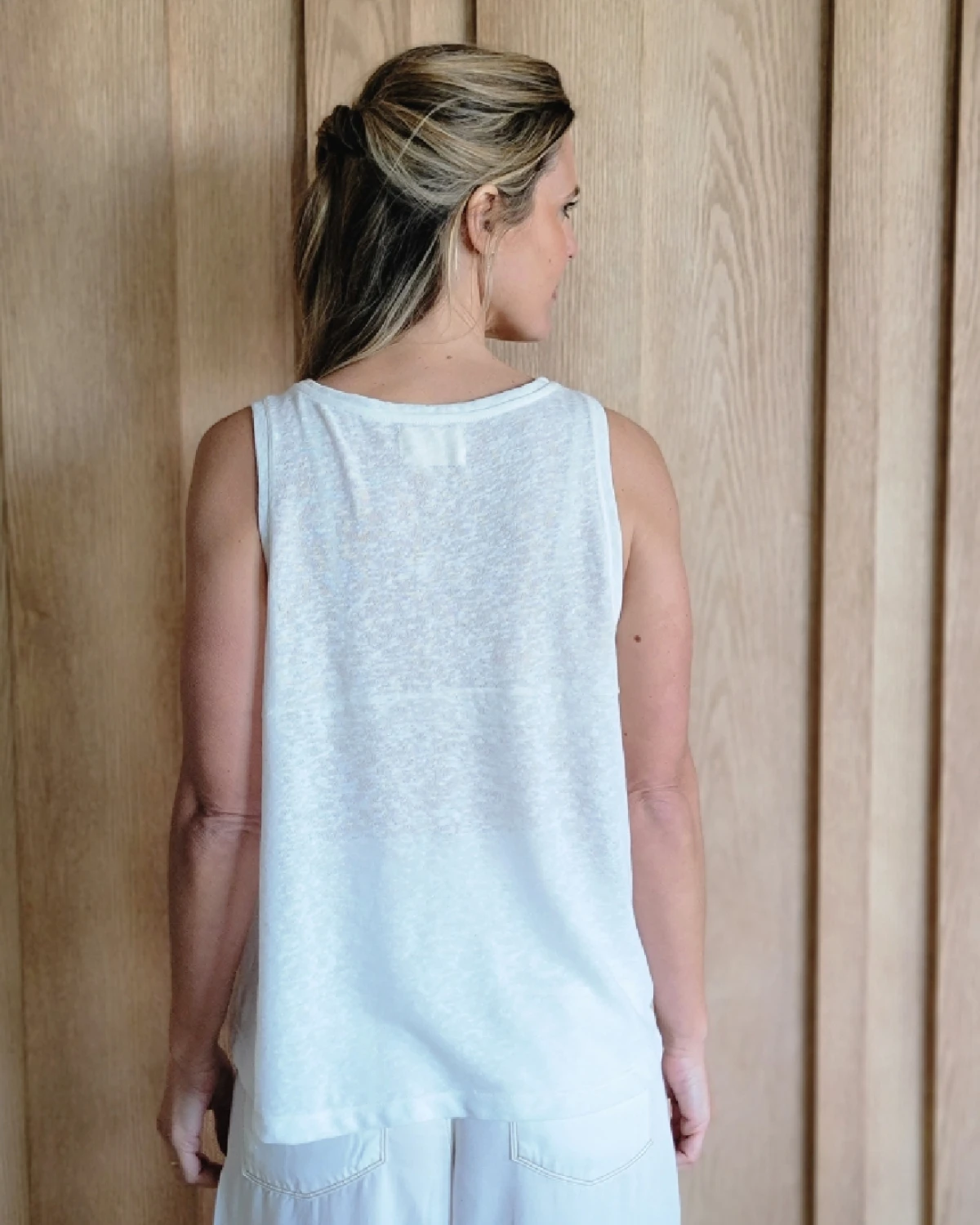 Musculosa Dracena blanco 1