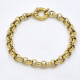 Pulsera Rolo En Oro 18K Con Cierre Marinero Pulsera Rolo En Oro 18K Con Cierre Marinero