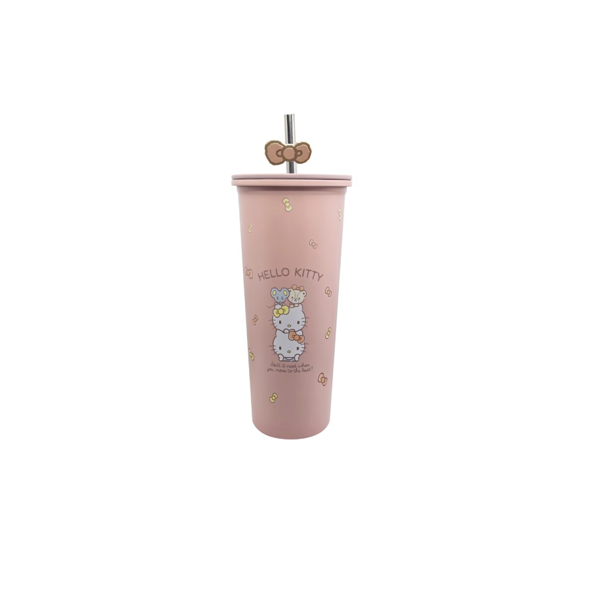 Vaso acero Sanrio 800ml - rosa 