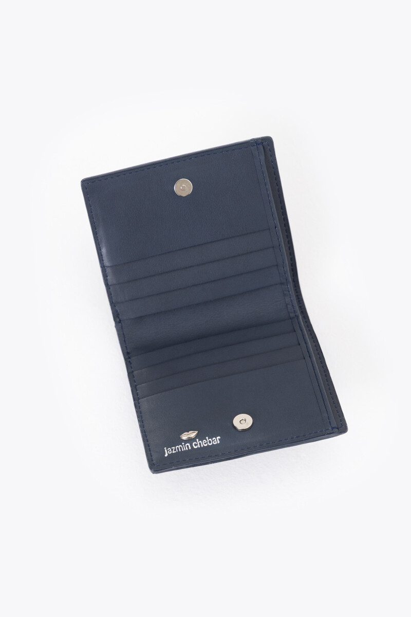 MINI BILLETERA LUCKY Azul