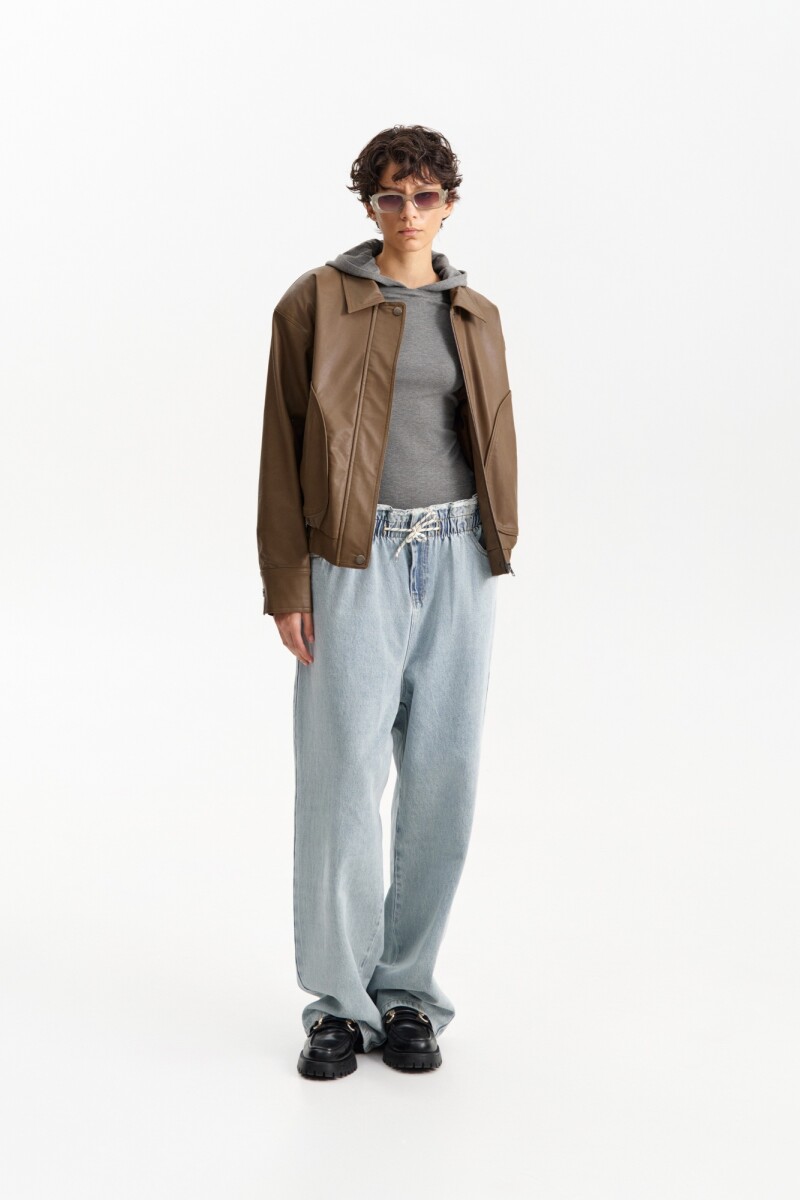 CHAQUETA BOMBER Marron