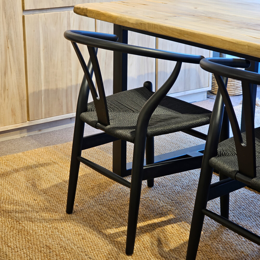 Sillas Wishbone BLACK Sillas Wishbone BLACK