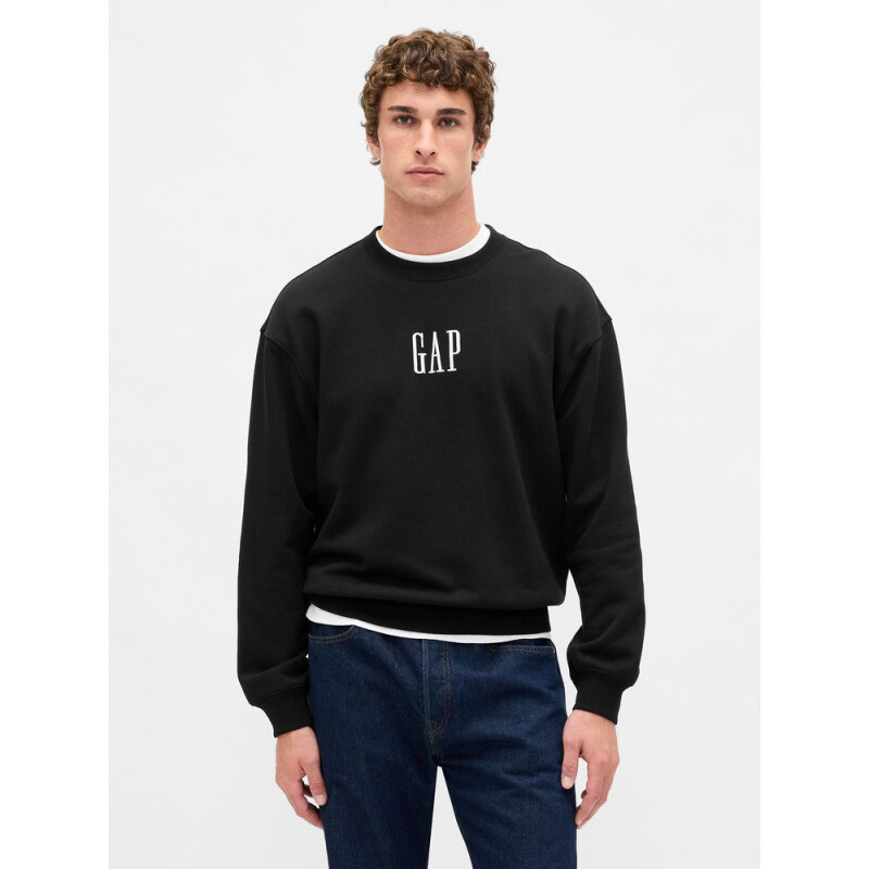 CORP LOGO CREW TRUE BLACK