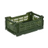 Caja organizadora plegable y apilable Mediana Khaki