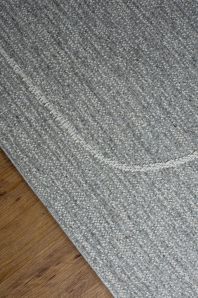 PURE ALFOMBRA PURE PUR/B216/AN14/ 200X290 WOOL/ANGORA GREY