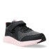 Championes de Niños Topper Wind IV Negro - Rosa