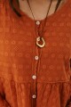 CAMISA BOHEME BRICK