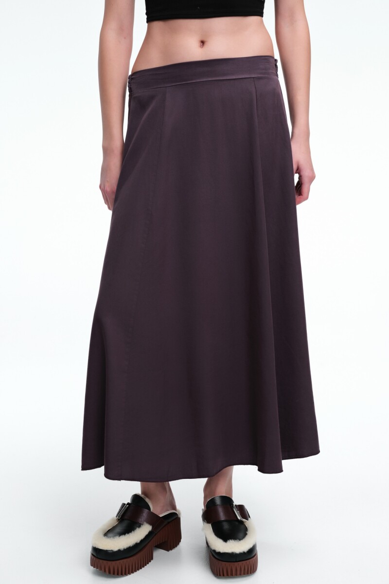 FALDA LARGA Bordo