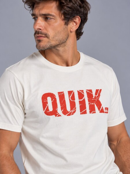 T-SHIRT QUIKSILVER 40609 M.C QUIK CRUDO