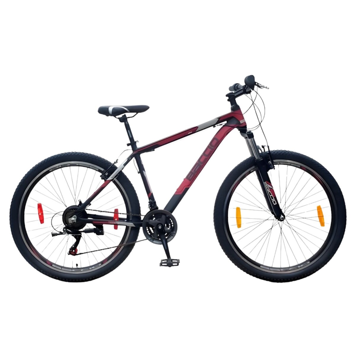 Bicicleta Baccio Sunny Montaña rodado 27.5 con 21 cambios y suspensión - Negro/Rojo 