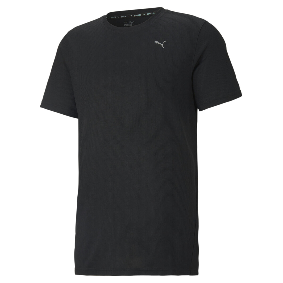 Remera Puma Performance Manga Corta Tee de Hombre - Negro 