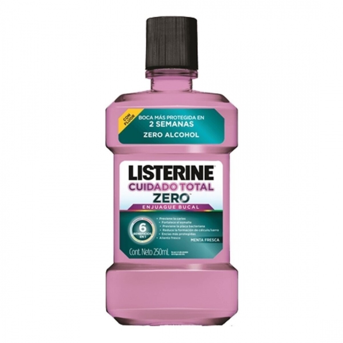 Enjuague Bucal Listerine Cuidado Total Zero 250 ml – Protección Completa