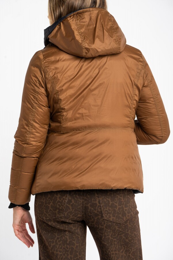 Campera Reversible Negro